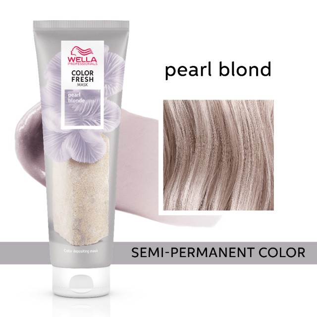 Wella Color Fresh Mask Μάσκα Μαλλιών Pearl Blonde για Ημιμόνιμο Χρώμα … Wella Color Fresh Mask Μάσκα Μαλλιών Pearl Blonde για Ημιμόνιμο Χρώμα …
