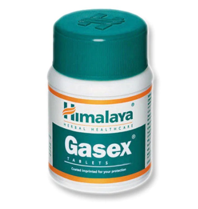 Himalaya Gasex Συμπλήρωμα Διατροφής για το Φούσκωμα 50 Ταμπλέτες
