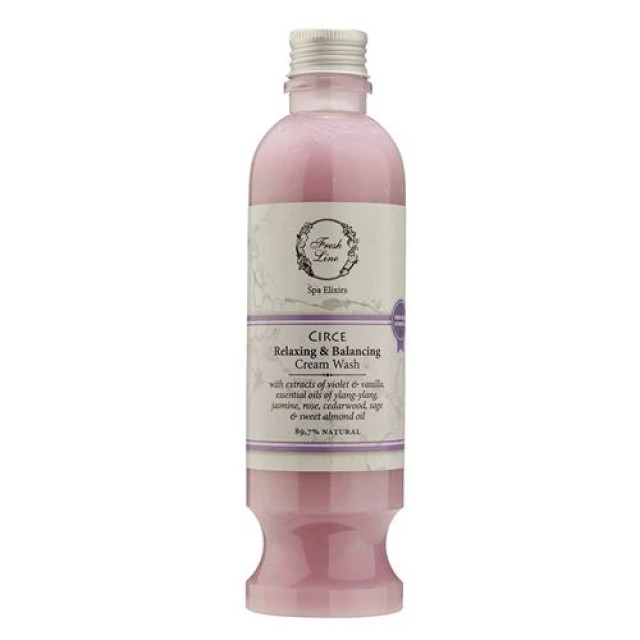 Fresh Line Circe Cream Wash Κρεμώδης Αφρόλουτρο για Χαλάρωση & Ισορροπ … Fresh Line Circe Cream Wash Κρεμώδης Αφρόλουτρο για Χαλάρωση & Ισορροπ …