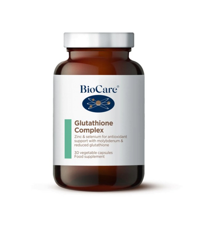 BioCare Glutathione Complex με Αντιοξειδωτική Δράση 30 Φυτικές Κάψουλε &hellip;