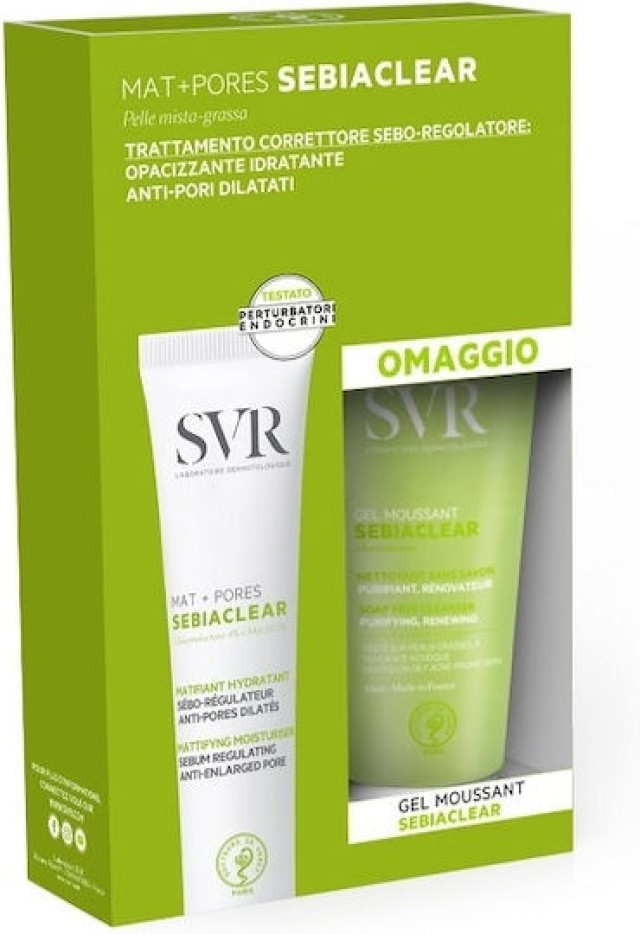 SVR PROMO Sebiaclear Mat Pores Ενυδατική Κρέμα για Λιπαρό Δέρμα με Τάσ &hellip;