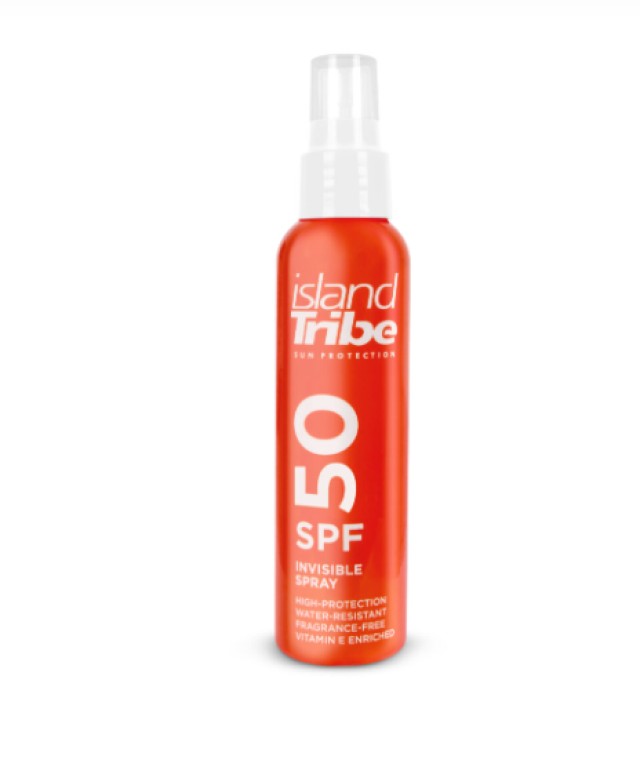 Island Tribe Sun Protection SPF50 Invisible Αντηλιακό Spray 100ml