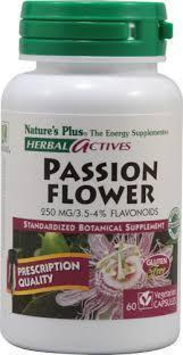 Natures Plus, Passion Flower 250mg 60 tabs Natures Plus, Passion Flower 250mg 60 tabs