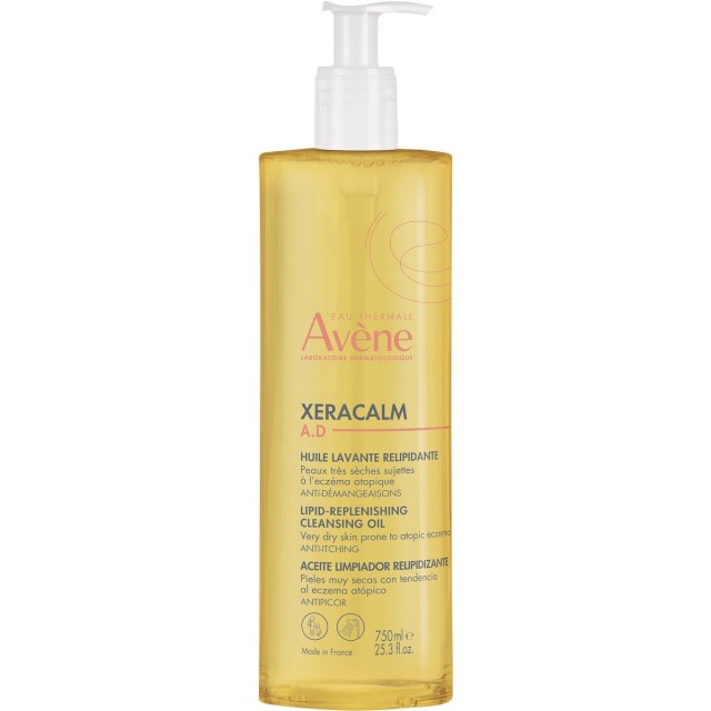 Avène XeraCalm A.D Huile Lavante Relipidante Καθαριστικό Έλαιο Αναπλήρ &hellip;