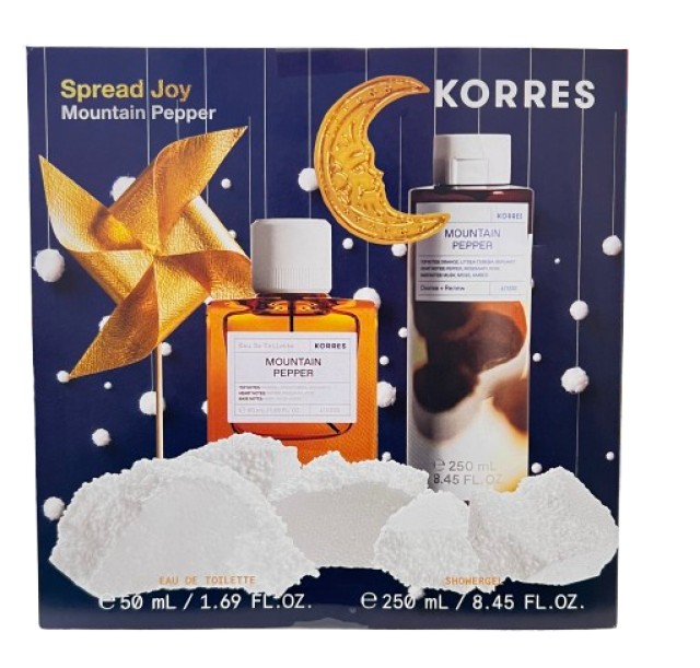 Korres PROMO Spread Joy Mountain Pepper Eau De Toilette Ανδρικό Άρωμα &hellip;