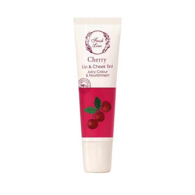 Fresh Line Cranberry Lip & Cheek Cherry Κρεμώδης Tint με Απόχρωση Κερα &hellip;
