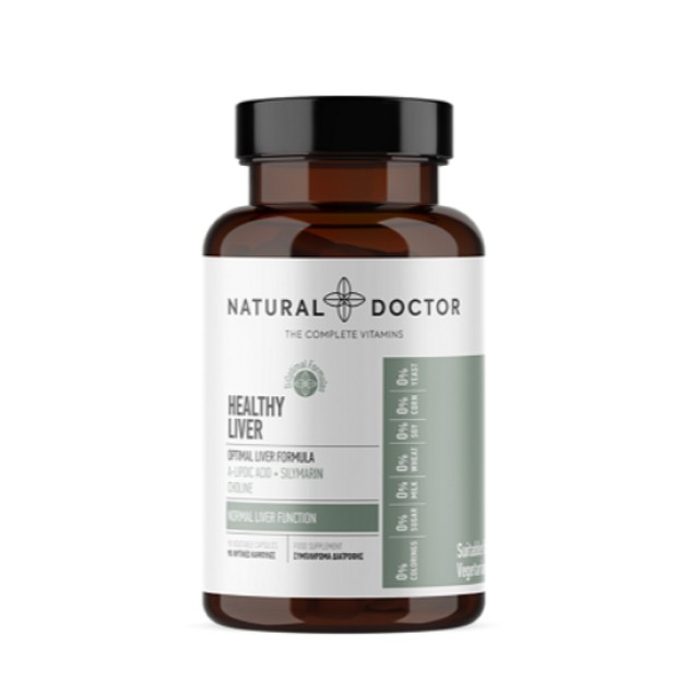Natural Doctor Healthy Liver Silymarin & A-Lipoic Συμπλήρωμα Διατροφής …