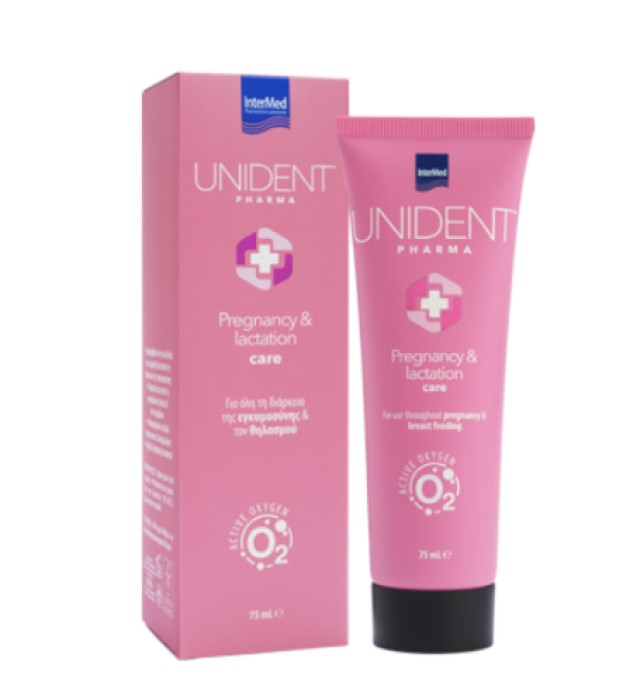 Intermed Unident Pregnancy & Lactation Care Toothpaste for the Whole Period of Pregnancy & Lactation 75ml
