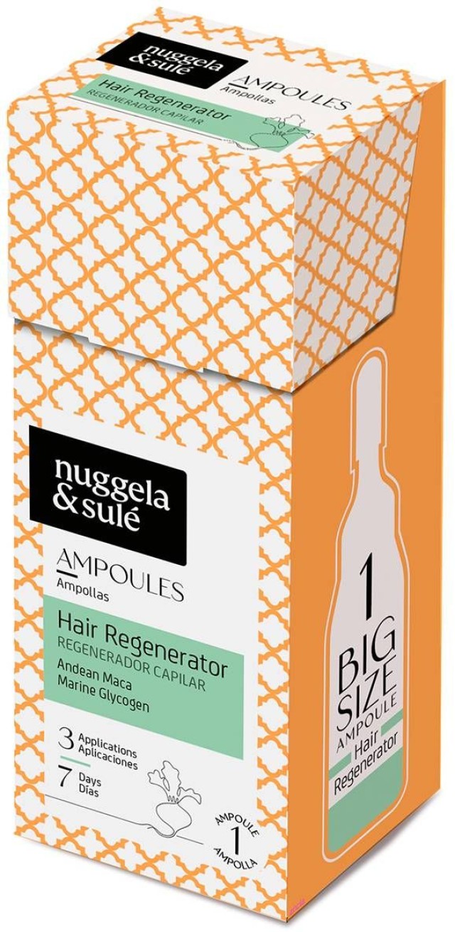Nuggela & Sulé Ampoules Hair Regenerator Αμπούλα για Πυκνότητα & Ενδυνάμωση των Μαλλιών 10ml Nuggela & Sulé Ampoules Hair Regenerator Αμπούλα για Πυκνότητα & Ενδυν …