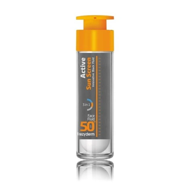 Frezyderm Active Sun Screen Face Fluid SPF50+ Thin Sunscreen … Frezyderm Active Sun Screen Face Fluid SPF50+ Thin Sunscreen …
