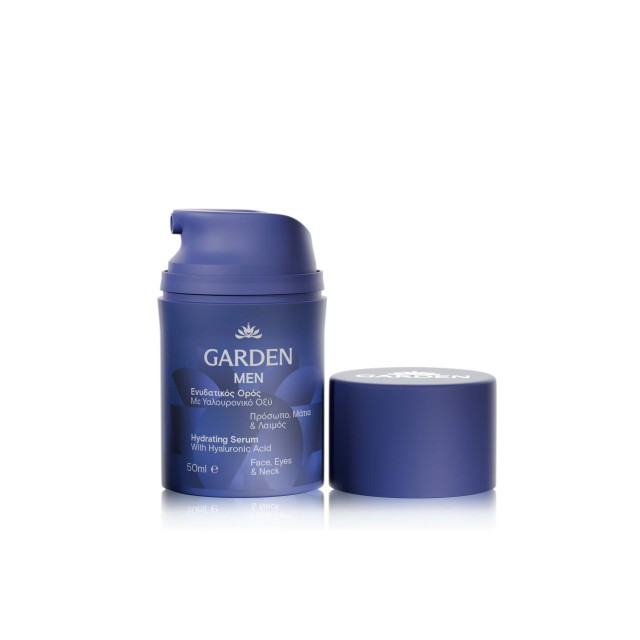 Garden Men Ενυδατικός Ορός με Υαλουρονικό Οξύ, με Ενυδατικούς & Αναπλα … Garden Men Ενυδατικός Ορός με Υαλουρονικό Οξύ, με Ενυδατικούς & Αναπλα …