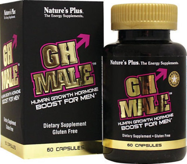 Natures Plus Gh Male Human Growth Hormone Boost For Men Συμπλήρωμα Αυξητικής Ορμόνης Για Τους Άνδρες 60 Κάψουλες