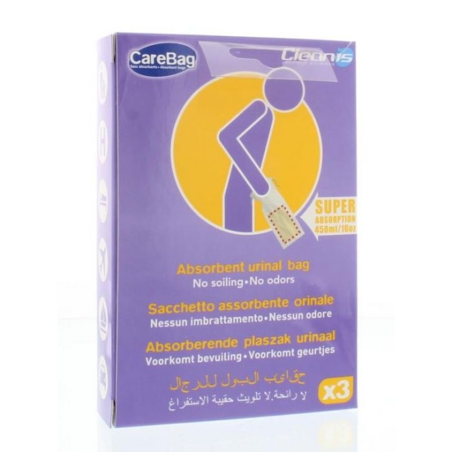 Care Bag Σάκος Ανδρικού Ουροδοχείου 3 Τεμάχια