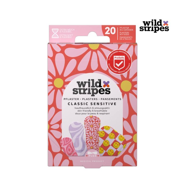 Wild Stripes Classic Sensitive Pastel Fun Παιδικά Αυτοκόλλητα Επιθέματ …