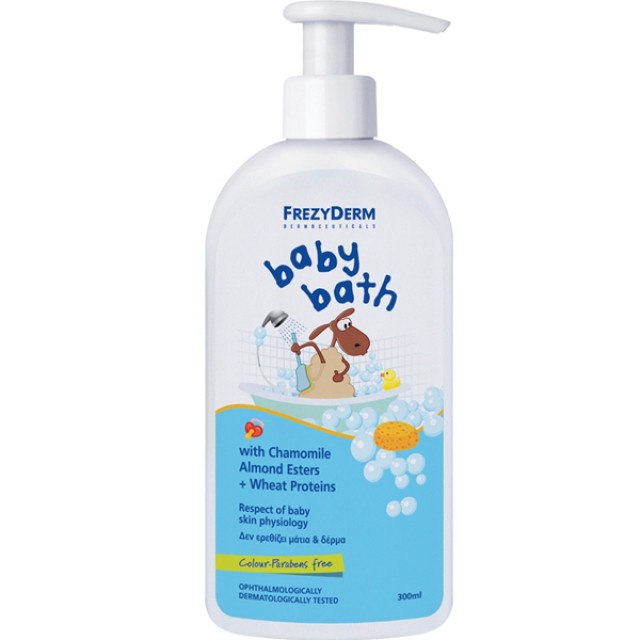 Frezyderm Baby Bath Απαλό Βρεφικό Αφρόλουτρο 300ml