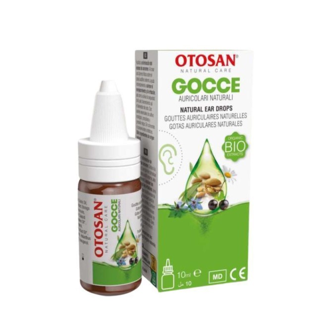 Otosan Natural Ear Drops Φυσικές Ωτικές Σταγόνες με Τριπλή Δράση 10ml Otosan Natural Ear Drops Φυσικές Ωτικές Σταγόνες με Τριπλή Δράση 10ml