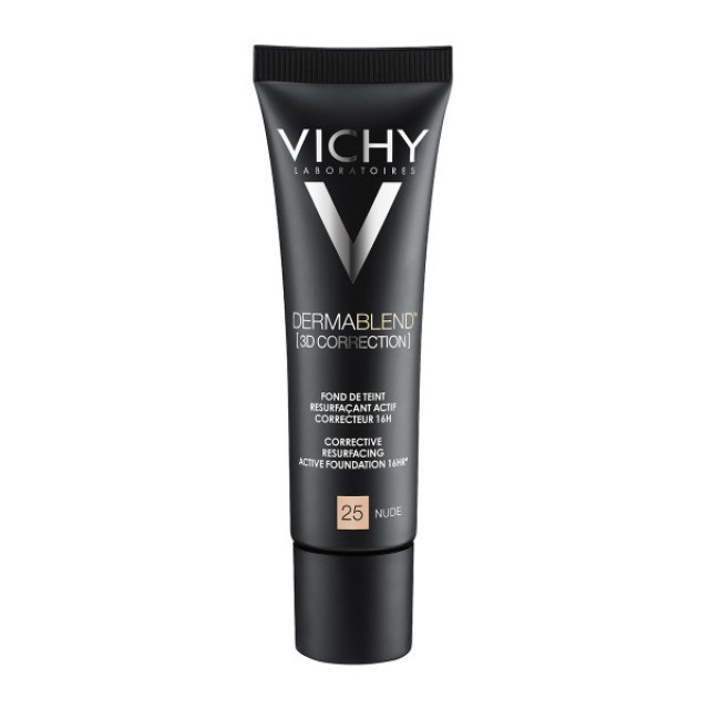 Vichy Dermablend 3D Correction Make up No.25 Nude Διορθωτικό Μέικαπ Υψ … Vichy Dermablend 3D Correction Make up No.25 Nude Διορθωτικό Μέικαπ Υψ …