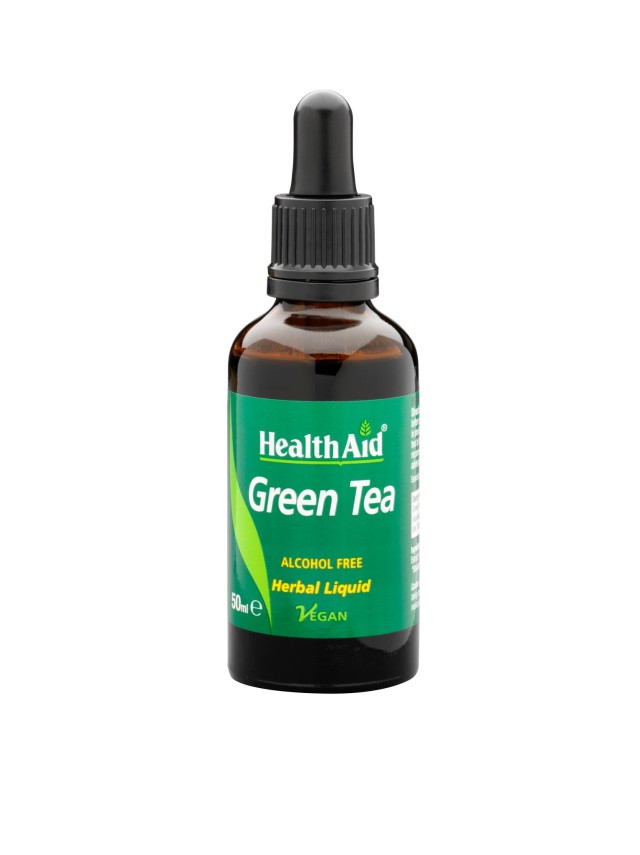 Health Aid Green Tea Liquid Συμπλήρωμα Διατροφής με Πράσινο Τσάι σε Υγ …