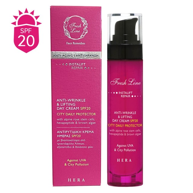 Fresh Line Hera Anti-Wrinkle & Lifting Day Cream SPF20 Αντιρυτιδική Κρ …