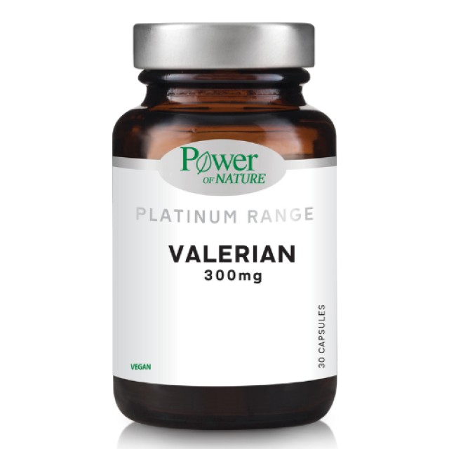 Power of Nature Valerian 300mg Εκχύλισμα Ρίζας Βαλεριάνας 30 Φυτικές Κάψουλες
