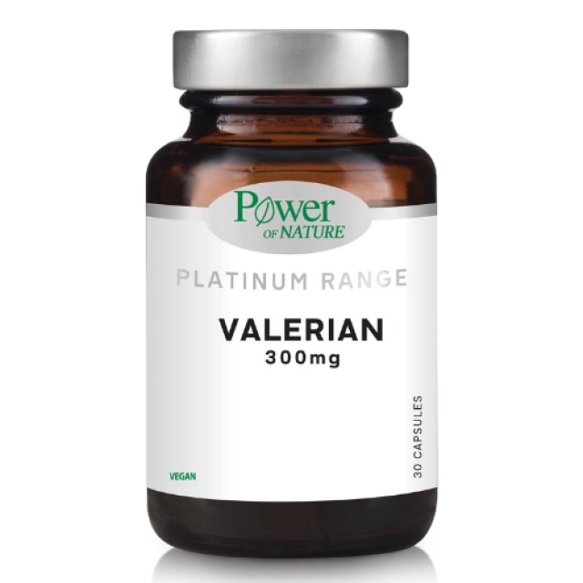Power of Nature Valerian 300mg Εκχύλισμα Ρίζας Βαλεριάνας 30 Φυτικές Κ …