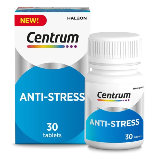 Centrum Anti Stress για Ηρεμία & Αντοχή στο Στρες 30 Ταμπλέτες Centrum Anti Stress για Ηρεμία & Αντοχή στο Στρες 30 Ταμπλέτες
