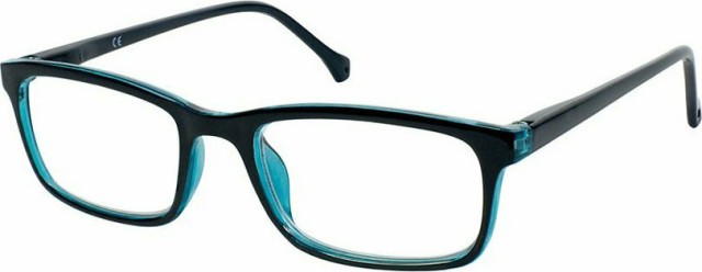 Eyelead E143 Γυαλιά Πρεσβυωπίας Κοκάλινα Μαύρο / Μπλε Βαθμός 0,75 - 4.00