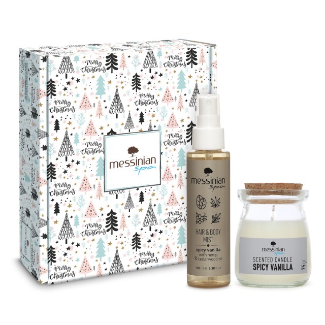 Messinian Spa PROMO Xmas Box Hair & Body Mist Αρωματικό Σπρέι για Μαλλ &hellip;