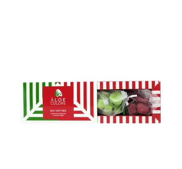 Aloe Colors Xmas PROMO Soy Hotties Αρωματικά Χώρου 14 Τεμάχια x 5gr