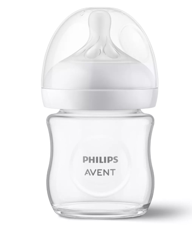Avent Philips Natural Response Μπιμπερό Γυάλινο για 0m+ Θηλή Σιλικόνης …