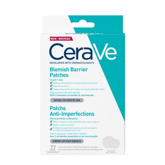 CeraVe Blemish Barrier Patches Αυτοκόλλητα Επιθέματα Κατά των Ατελειών … CeraVe Blemish Barrier Patches Αυτοκόλλητα Επιθέματα Κατά των Ατελειών …